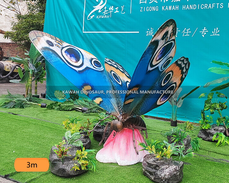 定制设计景区公园大型蝴蝶装饰