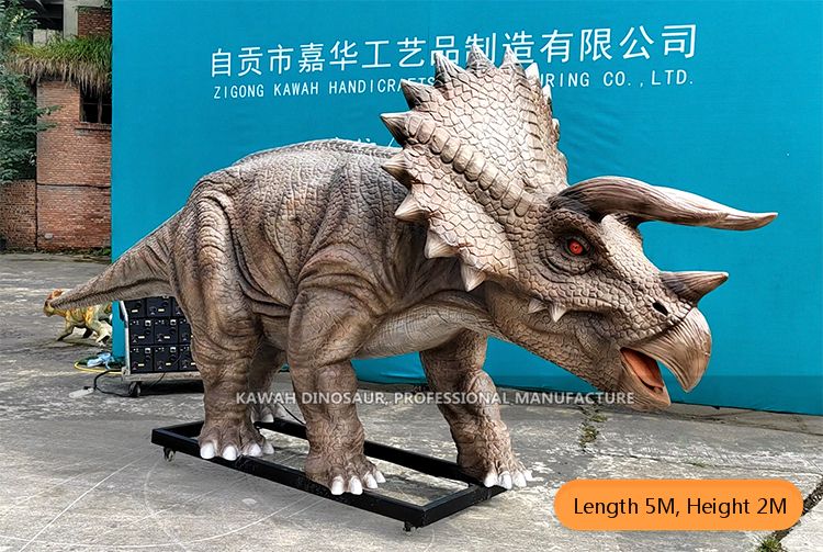 恐龙展仿真机械恐龙定做三角龙