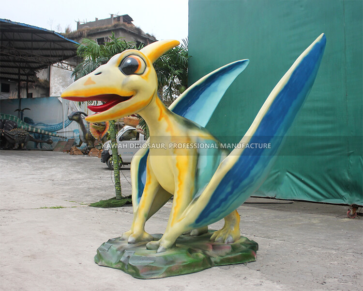玻璃钢卡通翼龙恐龙系列仿真模型